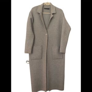 Lyla & Luxe - Light heather grey Jimmi coat - size S